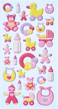 Softy Sticker Babygirl