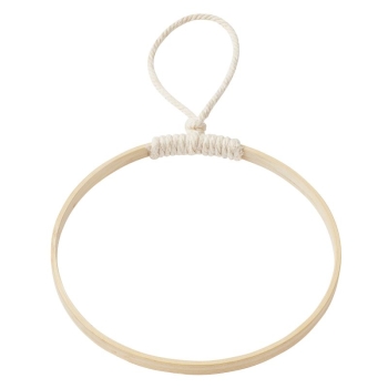 Deko-Ringe aus Holz mit Kordel zum Aufhängen - verschiedene Größen