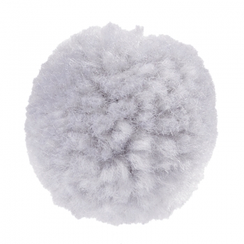 Pompons - grau - 20mm (8 Stück) oder 30mm (6 Stück)