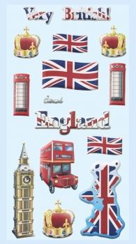 Softy Sticker England
