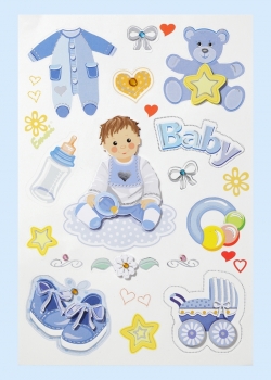 3D Sticker Baby-Boy