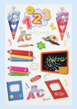 3D Sticker Schule III