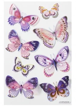 3D Sticker Schmetterlinge III