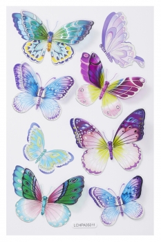 3D Sticker Schmetterlinge VI