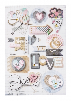 3D Sticker  Trendy I