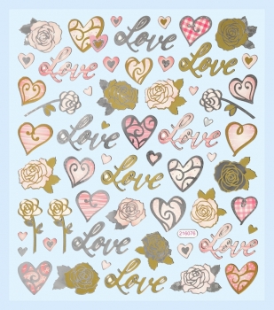 Hobby-Design Sticker Love