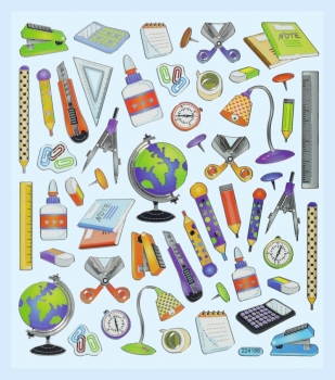 Hobby-Design Sticker Schule