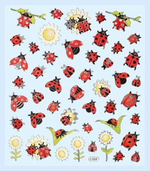 Hobby-Design Sticker Marienkäfer