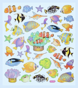 Hobby-Design Sticker Fische