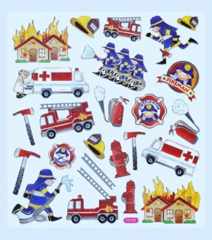 Hobby-Design Sticker Feuerwehr