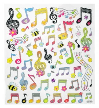 Hobby-Design Sticker Noten
