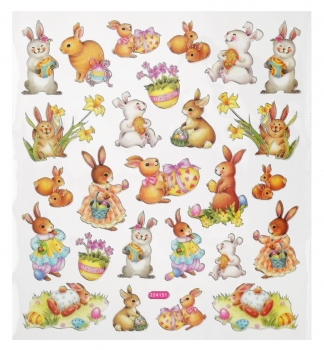 Hobby-Design Sticker Hasen