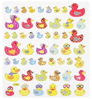 Hobby-Design Sticker Quietsche-Ente
