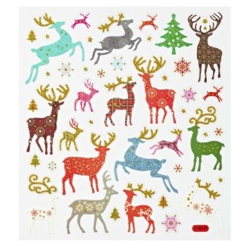 Hobby-Design Sticker Hirsche