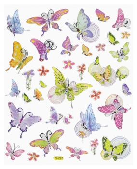 Hobby-Design Sticker Schmetterling III