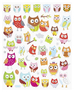 Hobby-Design Sticker Eule II