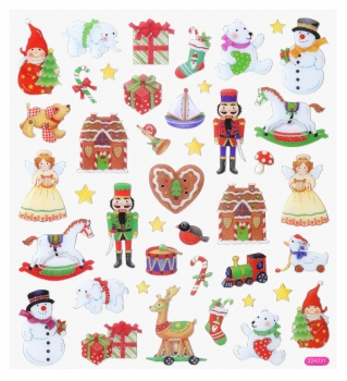 Hobby-Design Sticker Weihnachten VIII