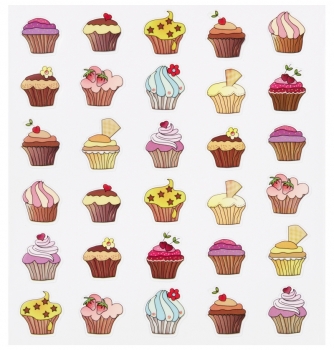 Hobby-Design Sticker Muffin