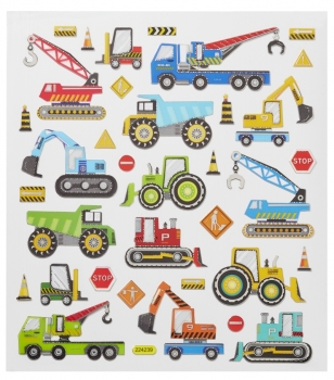 Hobby-Design Sticker Baufahrzeuge II