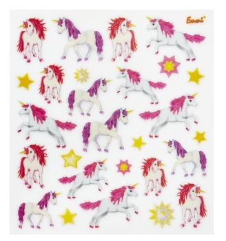 Hobby-Design Sticker Einhorn