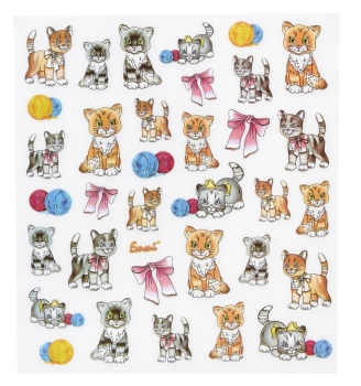 Hobby-Design Sticker Katzen