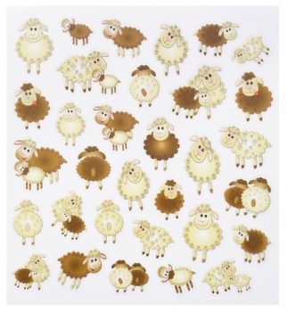 Hobby-Design Sticker Schaf