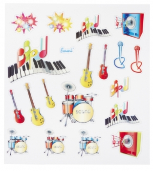 Hobby-Design Sticker Konzert modern