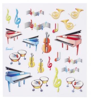 Hobby-Design Sticker Konzert klassisch