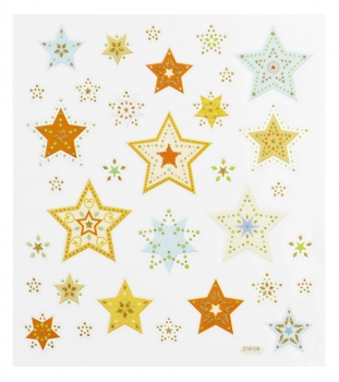 Hobby-Design Sticker Sterne