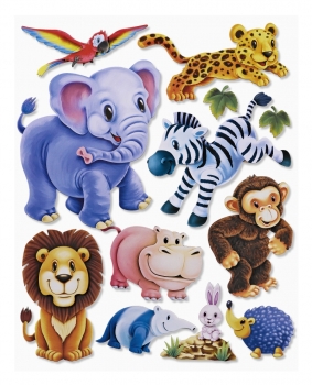 XXL-Sticker 3D Zooziere