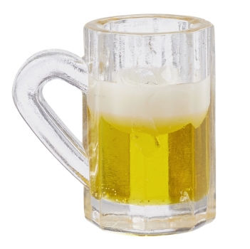 Deko - Bierglas - 1,5cm  - 2 Stück