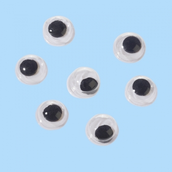 Wackelaugen - ca. 6mm - Btl. mit 150 Stück