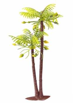Deko - Palme 2-fach - ca. 10 + 13 cm