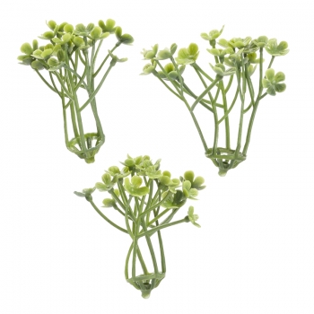 Mini-Gewächs - ca. 5cm -  6 Stück - grün