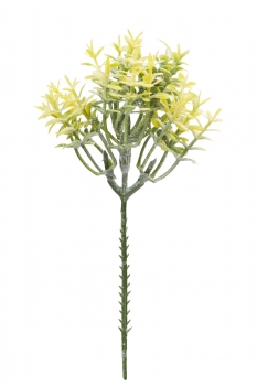 Blüten-Pick - 15cm - gelb