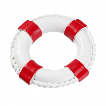 Deko - Rettungsring - rot - 4,5cm