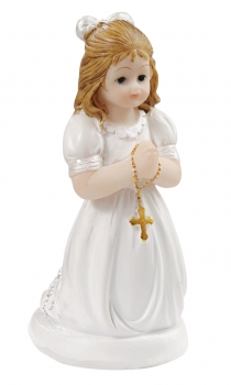 Dekofigur / Tortenfigur - Kommunion / Konfirmation - Mädchen - ca. 7cm