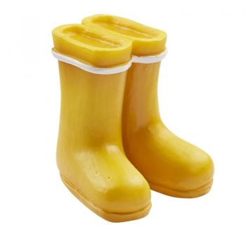 Deko - Gummistiefel - gelb - ca. 4 x 3 x 3,5 cm