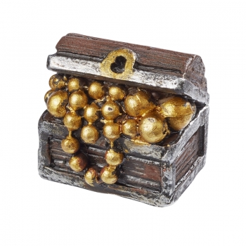 Dekofigur - Schatztruhe - ca. 2x1,5x2,3cm