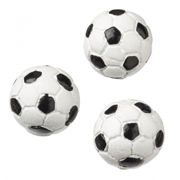 Dekofigur / Tortenfigur - Fussball - 20mm Durchmesser - 2 Stück pro Beutel