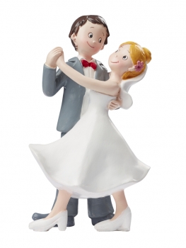 Hochzeitspaar tanzend - ca. 15cm -