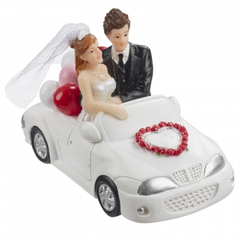 Hochzeitsauto - ca. 10x5,5cm