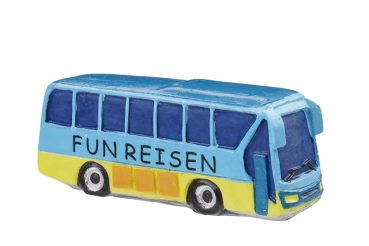 Deko - Reise-Bus - ca. 7,4 x 2,1 x 3cm