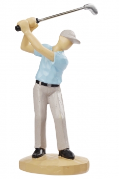 Deko / Tortenfigur - Golfer - ca. 10cm