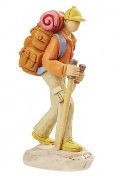 Deko / Tortenfigur - Wanderer - 10cm