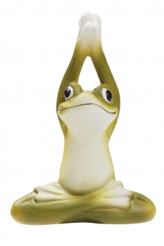Deko - Yoga-Frosch I - ca. 6,5cm