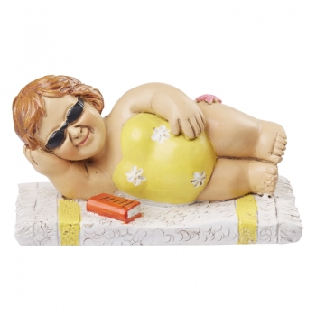 Deko - Strandgirl - ca. 7 cm