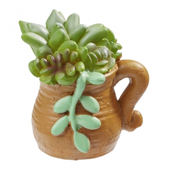Dekofigur - Florales im Krug - ca. 3,5cm