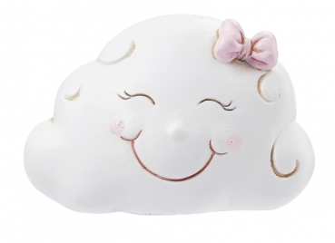 Deko Figur - Wolke rosa  - ca. 5,5cm