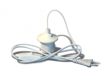 Kabelsatz für Stehleuchten - Kabel 1,5m mit Schalter & Stecker